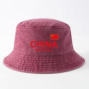 中国男篮国家队篮球训练服帽子渔夫帽，男女简约帽，遮阳帽盆帽情侣户