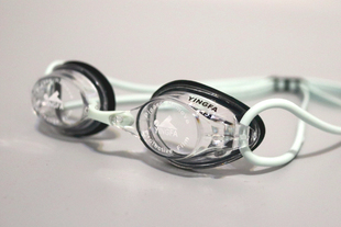 英发近视泳镜小框不同近视，度数游泳镜，高清防雾防水专业级570眼镜