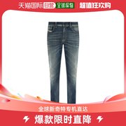 香港直邮潮奢 Diesel 迪赛 男士多口袋牛仔长裤