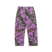 medaigual原创设计小众，潮流品牌美式紫色，树叶印花锥形裤男女