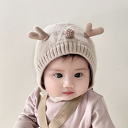 男童帽子秋冬护耳帽可爱超萌保暖婴幼儿女童套头帽婴儿宝宝帽子冬