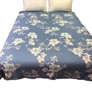 斜纹秋冬季夹棉床盖绗缝被单件纯棉全棉床单多用垫空调被加厚炕盖
