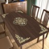 新中式茶几垫硅胶防水防油餐桌垫免洗台布2022桌布实木茶桌垫