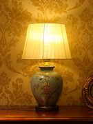 复古古典欧式陶瓷，台灯卧室床头灯客厅装饰摆设，家居装饰品摆件