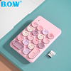 bow蓝牙无线静音数字小键盘，鼠标套装机械手感外接笔记本电脑便携