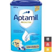 德国aptamil1+段爱他美1岁以上婴幼儿童，奶粉罐装800g