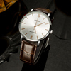 casio卡西欧手表男商务，ins简约非机械小黑表，钢带皮带手表mtp-vt01