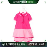 99新未使用香港直邮MONCLER 女童粉色连衣裙 8I70010-8496F-5