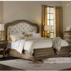 美式乡村家具法式复古做旧实木床1.51.8双人大床布艺软包婚床卧室