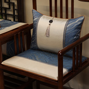 中式圈椅坐垫红木沙发乳胶垫实木家具太师椅官帽椅垫茶桌茶台垫子