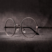 哈利波特圆框近视眼镜架正圆，眼镜框全框复古近视眼镜架文艺眼镜架