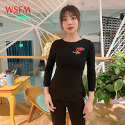 WSFM五色风马时尚绣花针织衫W17D3240