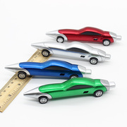 跨境创意小汽车造型圆珠笔可滑动汽车笔学生个性奖品