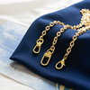三合一老花原版包包链条手工配件纯铜金色加长斜挎女包替换细肩带