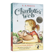 charlotte'sweb夏洛特的网英文原版夏洛的网纽伯瑞奖儿童文学读物小说ebwhite怀特全英文版原著英语书籍搭谁动了我的奶酪