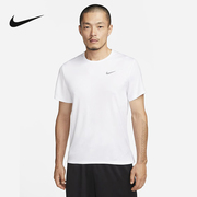 Nike耐克男子T恤夏宽松休闲运动速干短袖针织衫DV9316-100