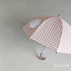 韩国ins儿童雨伞幼儿园可爱超轻便上学伞长柄透明晴雨伞公主小伞