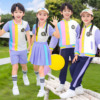 班服小学生校服春秋三件套幼儿园园服运动装一年级儿童演出服夏款