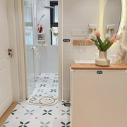 买家秀厨房卫生间瓷砖，小白砖300x600浴室，阳台墙砖格子砖面包砖
