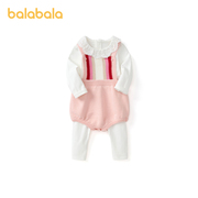 巴拉巴拉儿童衣服宝宝，春秋套装女童周岁礼服，洋气洋气甜美精致时尚