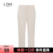 Line女装韩国商场同款夏季西装裤NWSLKF0200