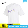 nike耐克女款t恤夏涂鸦印花百搭棉质，宽松休闲短袖fd9315-100