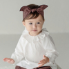 韩国进口婴儿春夏秋季童装木耳边淑女衬衫宝宝长袖棉打底上衣