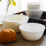 骨瓷碗日式韩式4.5寸东洋碗深碗面，碗米饭碗饭碗，陶瓷餐具桌面碗7寸