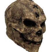 恐怖骷髅头面具全脸角色，扮演乳胶骨架头盔万圣节派对，服装道具