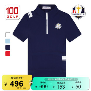 RyderCup莱德杯高尔夫男装短袖T恤夏季弹力运动短袖 RM221PD071