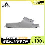 adidas阿迪达斯沙滩鞋男女鞋2024夏季一字拖休闲拖鞋IF6068