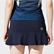 韩国羽毛球服女粉红色短裤网球乒乓球跑步运动白短裙速干