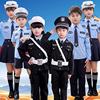儿童警察服警服套装幼儿园扮演小警官服，小交警交通服装制服表演服