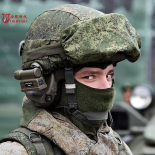 冷战时代原品复刻俄军6b47战术，头盔小绿人训练盔塔科夫同款