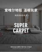 高档地毯条纹客厅沙发茶几毯北欧简约轻奢家用卧室书房色灰色垫