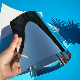 拍摄水波纹神器软镜子反光镜可随意弯曲裁剪的安全镜子PC塑料镜子
