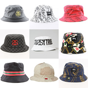 多款稀有Stussy Bucket Hat 渔夫帽 复古老款经典盆帽遮阳帽