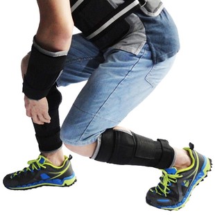 跑步铅块负重背心钢板绑腿绑手沙袋隐形可调节负重衣健身装备套装