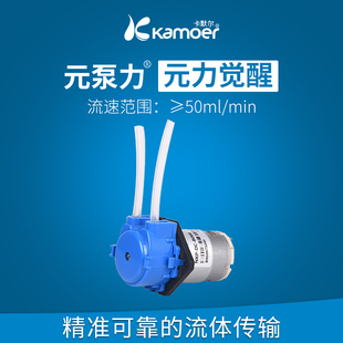 卡默尔蠕动泵12v泵微型泵自吸泵循环泵 电机抽水泵水冷泵头小水泵