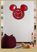 2022儿童创意挂钟客厅钟表卧室静音时尚卡通装饰网红挂墙时钟