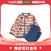 日本直邮BREEZE 儿童版网购限定印第安风格开衫抓绒睡衣 舒适暖和