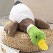 跨境焦绿个头鸭毛绒玩具玩偶鸭子抱枕压床娃娃公仔跨境女生礼
