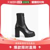 香港直邮Giuseppe Zanotti 女士拉链装饰皮质防水台短靴