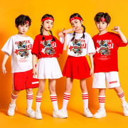 六一儿童演出服班服棉套装小学生幼儿园，表演服中国风啦啦队运动会