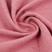 秋冬粉红色针织肌里圈圈毛料羊，毛呢服装布料，外套连衣裙套装面料