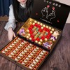 德芙巧克力糖果礼盒装七夕情人，节礼物送女友零食喜糖生日