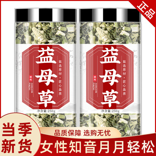 益母草中药材野生新鲜干货，500g调理姨妈泡茶泡脚泡水益母草茶