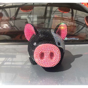 semk小猪存钱罐创意生肖，diy猪猪搪胶公仔储蓄罐家居工艺摆件