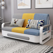 沙发床两用折叠小户型客厅多功能伸缩床网红可拆洗布艺双人沙发床