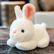 日本julipet仿真小白兔毛绒，玩具可爱兔子，玩偶娃娃抱着睡公仔儿童